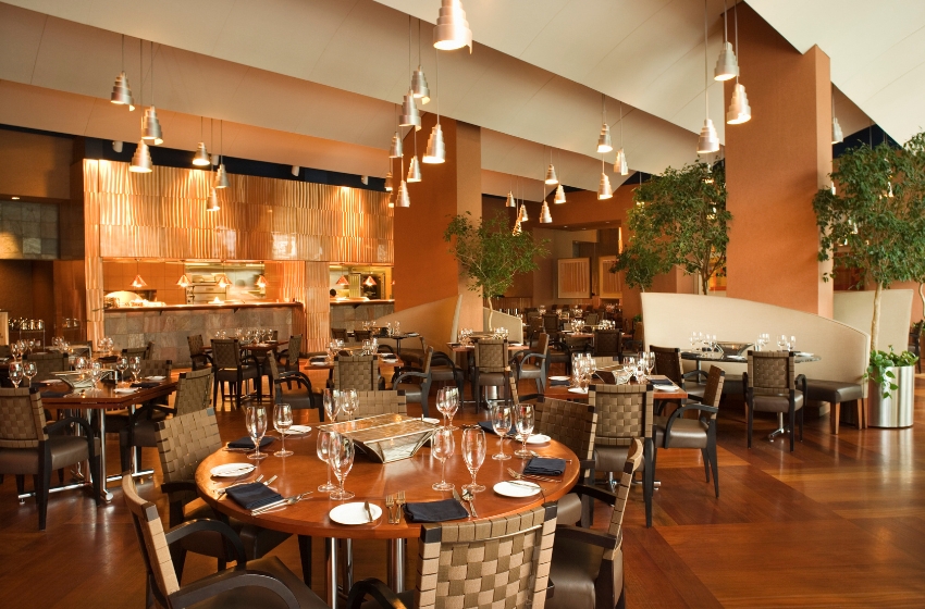 Indoor and Outdoor Restaurants Image